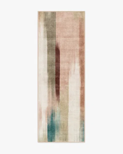 Ruggable Ombrã© Mirage Terracotta & Teal Flatwoven Rug In Brown