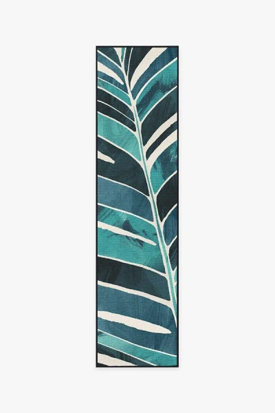 Ruggable Ombra Teal Outdoor Rug In Multi