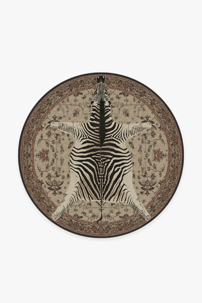 Ruggable On Safari Hazel Flatwoven Rug By Iris Apfel In Brown