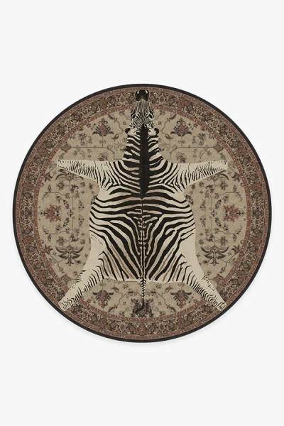 Ruggable On Safari Hazel Flatwoven Rug By Iris Apfel In Brown