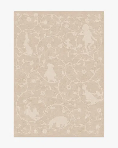 Ruggable Once Upon A Gathering Natural Flatwoven Rug In Sand
