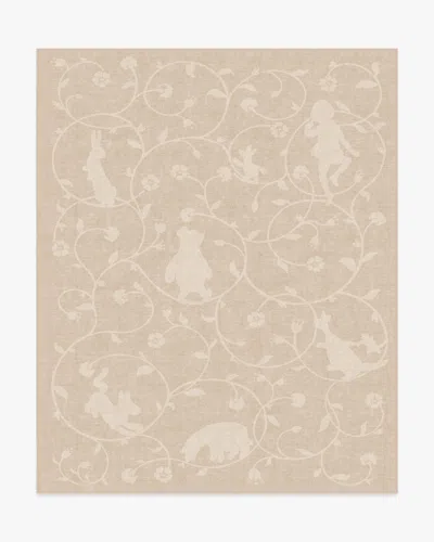 Ruggable Once Upon A Gathering Natural Flatwoven Rug In Sand