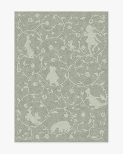 Ruggable Once Upon A Gathering Soft Green Flatwoven Rug