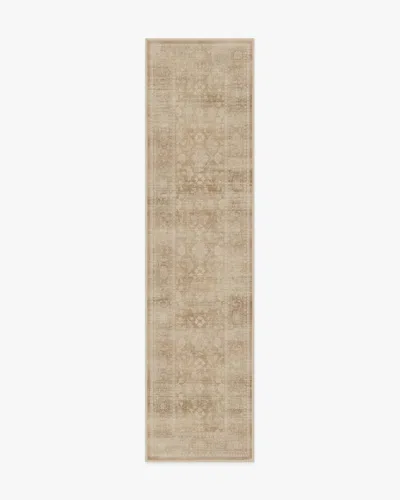 Ruggable Ophelia Warm Natural Flatwoven Rug In Brown