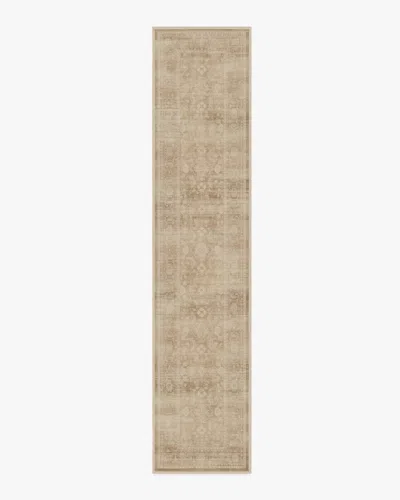 Ruggable Ophelia Warm Natural Flatwoven Rug In Brown