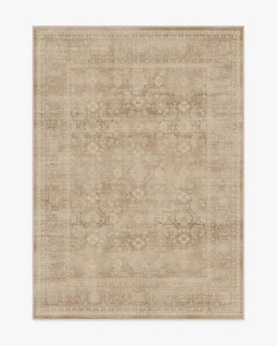 Ruggable Ophelia Warm Natural Flatwoven Rug In Brown