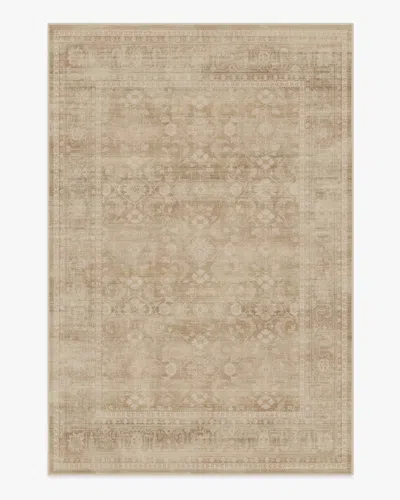 Ruggable Ophelia Warm Natural Flatwoven Rug In Brown
