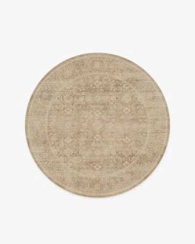 Ruggable Ophelia Warm Natural Flatwoven Rug In Brown
