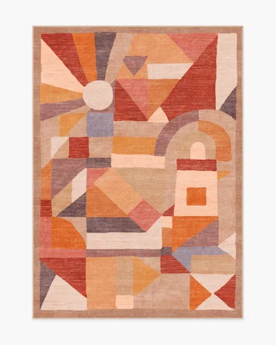 Ruggable Orilla Sunset Flatwoven Rug By Jungalow In Multi