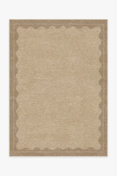 Ruggable Orla Tan Flatwoven Rug In Brown