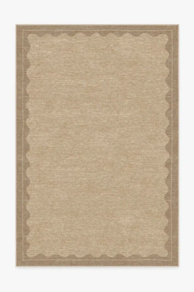 Ruggable Orla Tan Flatwoven Rug In Brown