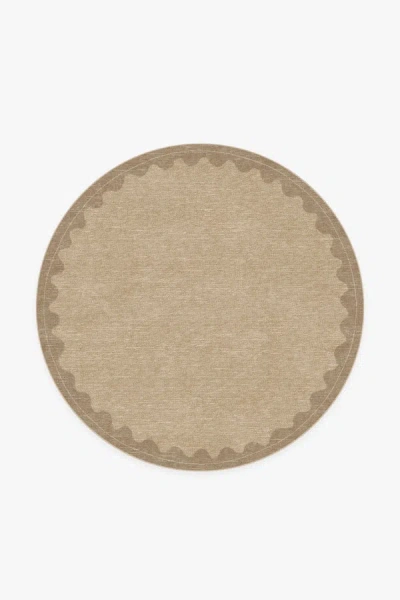 Ruggable Orla Tan Flatwoven Rug In Brown