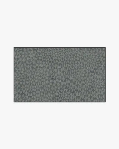Ruggable Oscar Grey Flatwoven Rug By Jonathan Adler In Gray