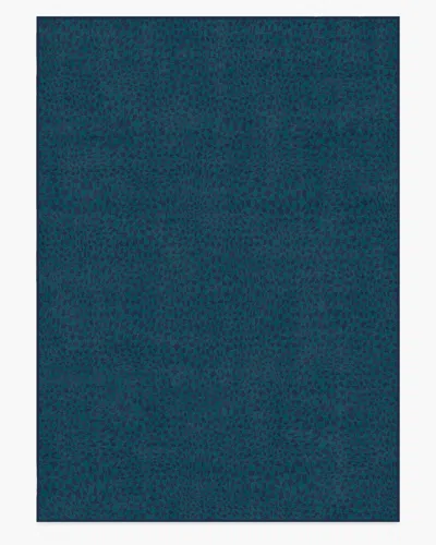 Ruggable Oscar Navy Flatwoven Rug By Jonathan Adler In Blue