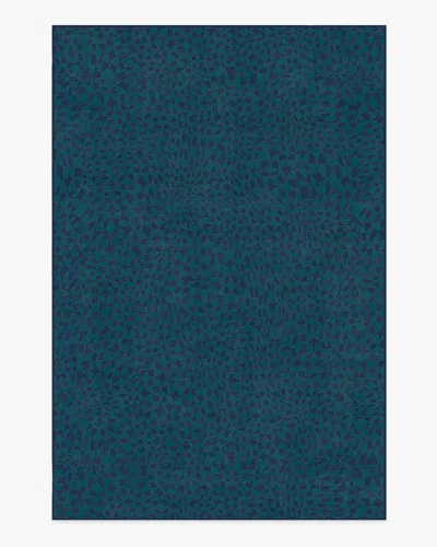 Ruggable Oscar Navy Flatwoven Rug By Jonathan Adler In Blue