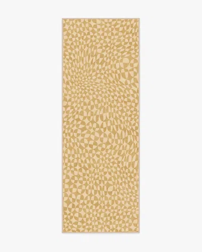 Ruggable Oscar Ochre Flatwoven Rug By Jonathan Adler In Neutral