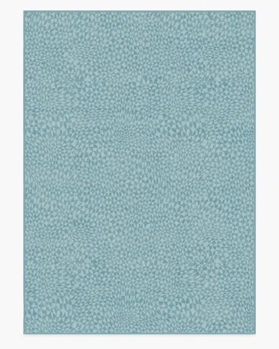 Ruggable Oscar Soft Blue Flatwoven Rug By Jonathan Adler