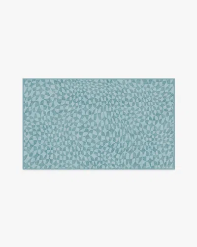 Ruggable Oscar Soft Blue Flatwoven Rug By Jonathan Adler