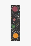 Ruggable Outer Space Black Flatwoven Rug In Black