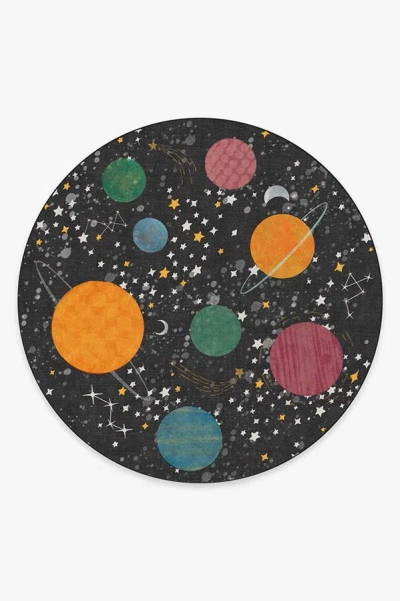 Ruggable Outer Space Black Flatwoven Rug
