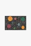 Ruggable Outer Space Black Flatwoven Rug In Black