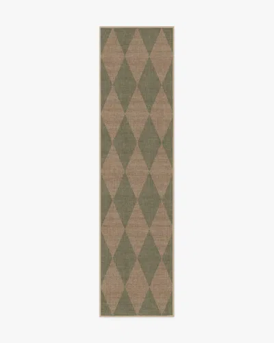 Ruggable Palazzo Sage Green Re-jute Rug