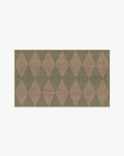 Ruggable Palazzo Sage Green Re-jute Rug