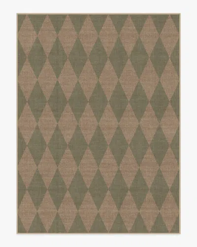 Ruggable Palazzo Sage Green Re-jute Rug