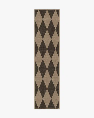 Ruggable Palazzo Soft Black Re-jute Rug