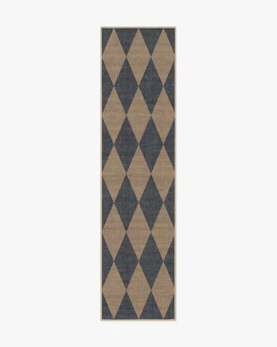 Ruggable Palazzo Soft Navy Re-jute Rug In Blue