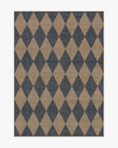 Ruggable Palazzo Soft Navy Re-jute Rug In Blue