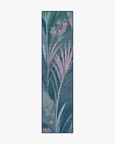 Ruggable Palmera Blue Outdoor Rug