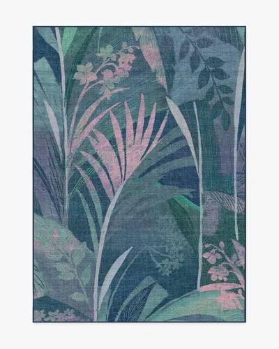 Ruggable Palmera Blue Outdoor Rug