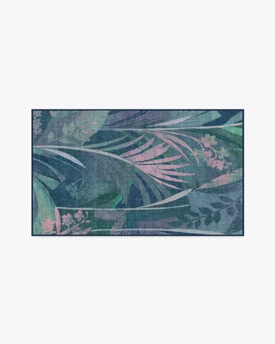 Ruggable Palmera Blue Outdoor Rug