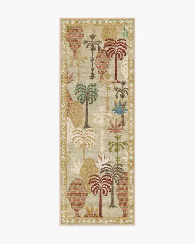 Ruggable Palmistry Natural Flatwoven Rug By Jungalow In Neutral