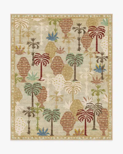 Ruggable Palmistry Natural Flatwoven Rug By Jungalow In Neutral