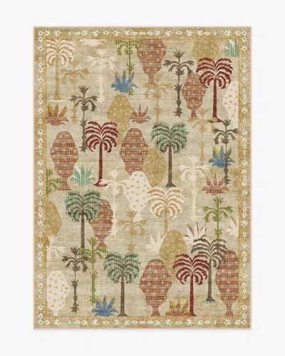 Ruggable Palmistry Natural Flatwoven Rug By Jungalow In Neutral