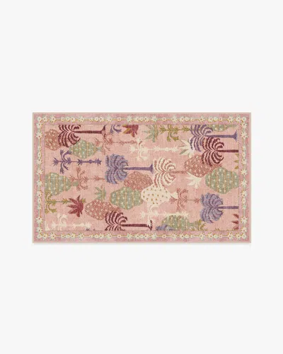 Ruggable Palmistry Soft Pink Flatwoven Rug By Jungalow