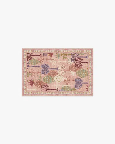Ruggable Palmistry Soft Pink Flatwoven Rug By Jungalow