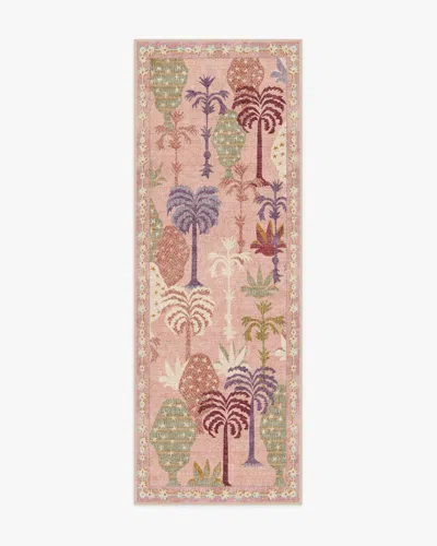 Ruggable Palmistry Soft Pink Flatwoven Rug By Jungalow
