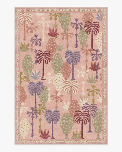 Ruggable Palmistry Soft Pink Flatwoven Rug By Jungalow