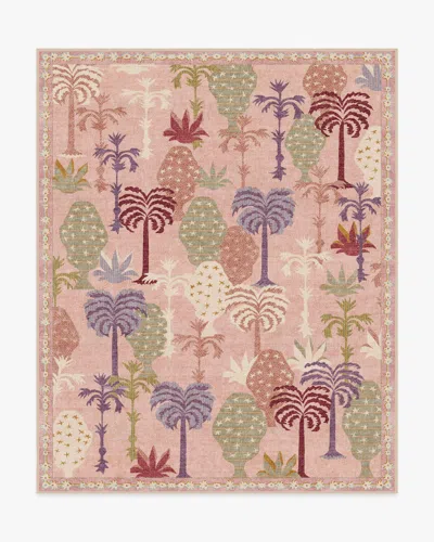 Ruggable Palmistry Soft Pink Flatwoven Rug By Jungalow
