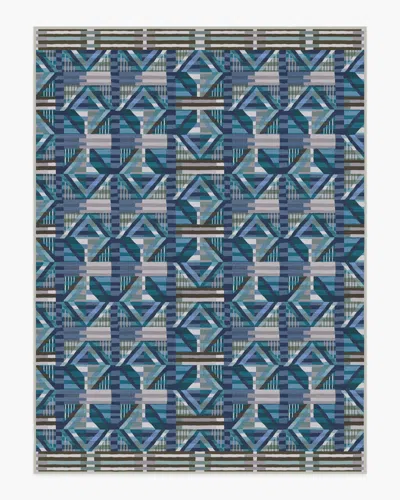 Ruggable Paloma Blue Outdoor Rug In Multi