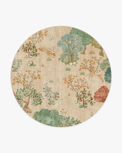 Ruggable Pamir Garden Fern Flatwoven Rug By Sanderson In Multi