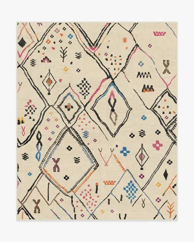 Ruggable Pamir Ivory Multicolour Flatwoven Rug