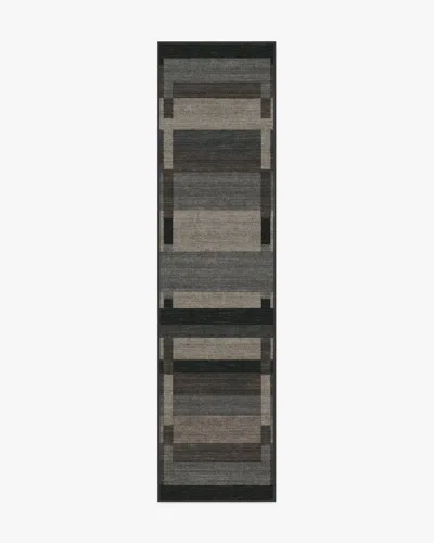 Ruggable Paris Tonal Grey Flatwoven Rug By Michael Michalsky In Gray