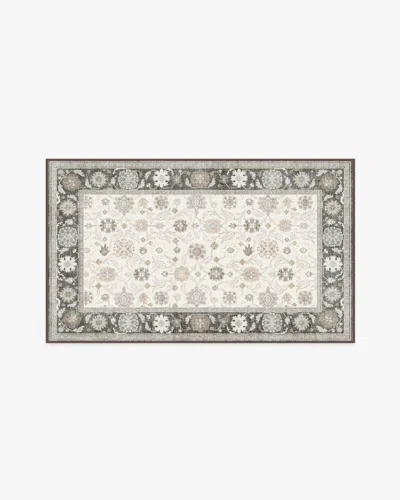 Ruggable Pasha Brown & Cream Flatwoven Rug In Gray