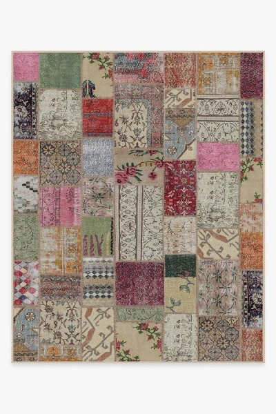 Ruggable Patchwork Boho Flatwoven Rug In Multi