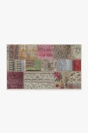 Ruggable Patchwork Boho Flatwoven Rug In Multi
