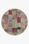 Ruggable Patchwork Boho Flatwoven Rug In Multi